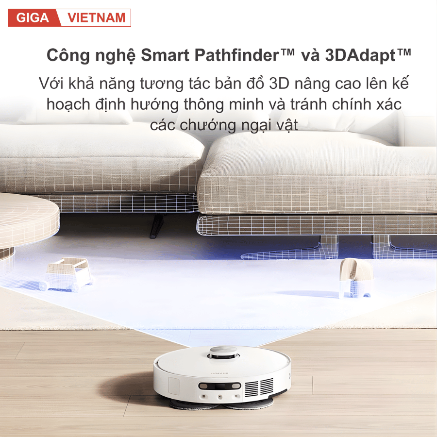 Dreame L10s Ultra Gen 2 - Robot Hút Bụi Lau Nhà 2026 tại Giga Việt Nam x Vua Nhà Bếp Đức 11