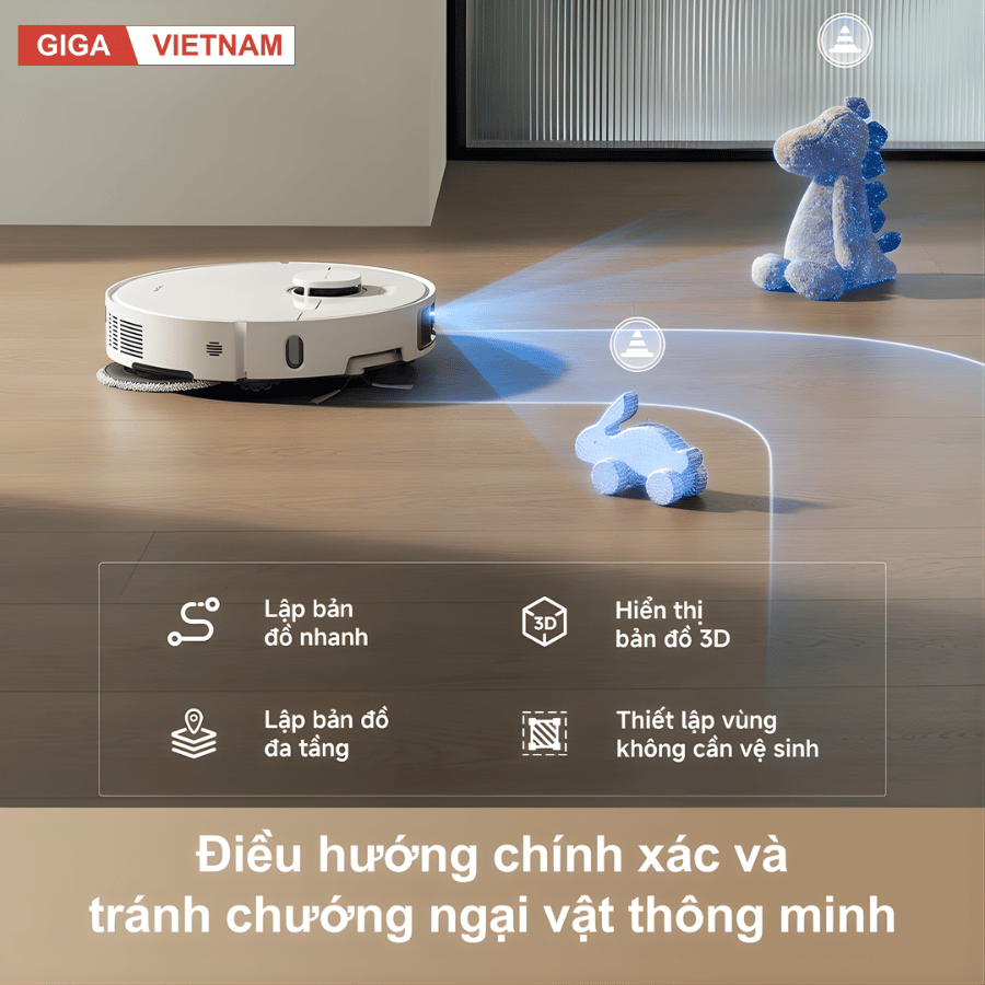 Dreame L10s Ultra Gen 3 - Robot Hút Bụi Lau Nhà 2026 tại Gga Việt Nam x Vua Nhà Bếp Đức 13