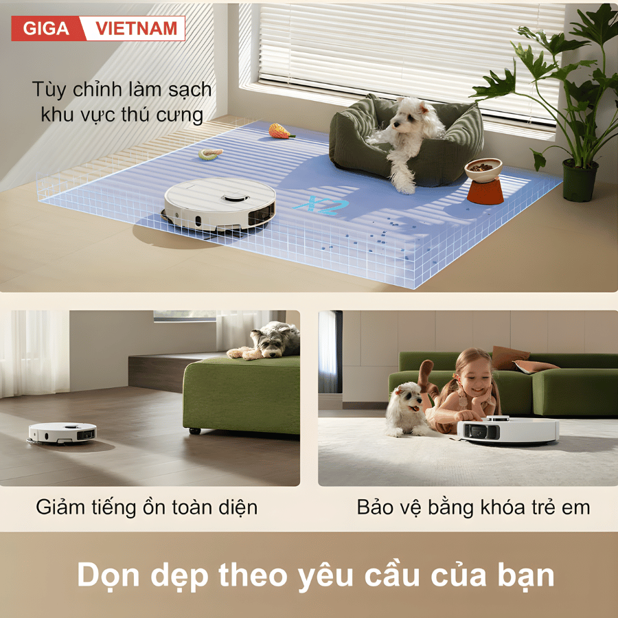 Dreame L10s Ultra Gen 3 - Robot Hút Bụi Lau Nhà 2026 tại Gga Việt Nam x Vua Nhà Bếp Đức 14
