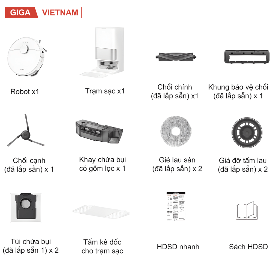 Dreame L10s Ultra Gen 3 - Robot Hút Bụi Lau Nhà 2026 tại Gga Việt Nam x Vua Nhà Bếp Đức 17