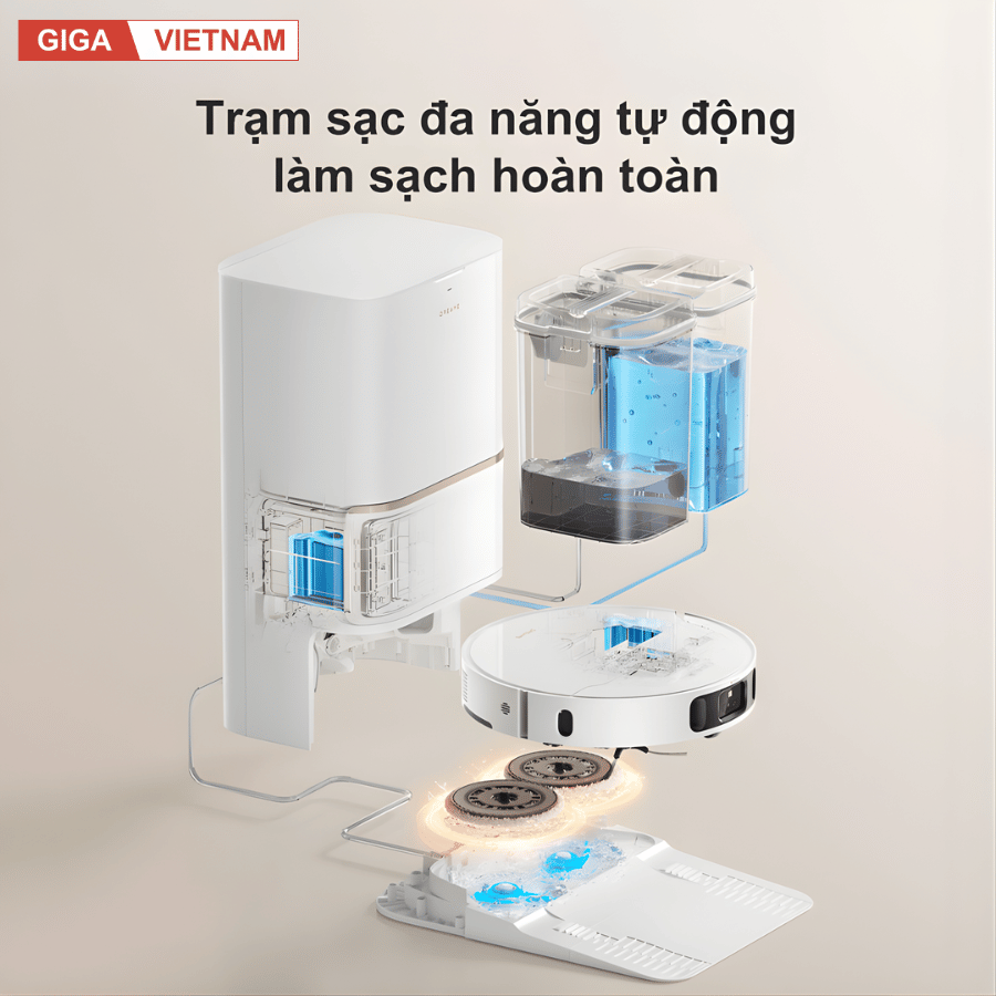 Dreame L30s Ultra - Robot Hút Bụi Lau Nhà 2026 tại Giga Việt Nam x Vua Nhà Bếp Đức 07