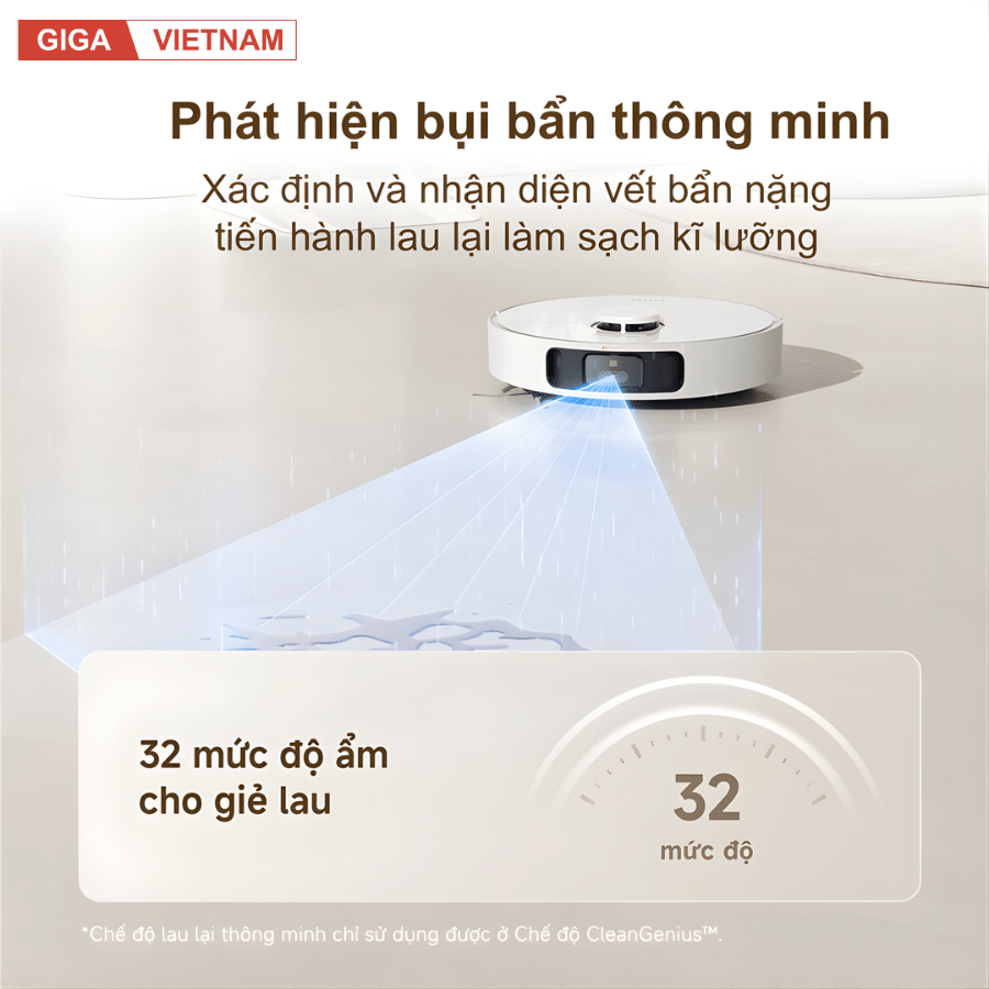 Dreame L30s Ultra - Robot Hút Bụi Lau Nhà 2026 tại Giga Việt Nam x Vua Nhà Bếp Đức 11