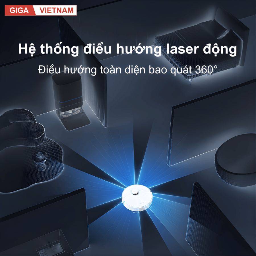 Dreame L30s Ultra - Robot Hút Bụi Lau Nhà 2026 tại Giga Việt Nam x Vua Nhà Bếp Đức 13