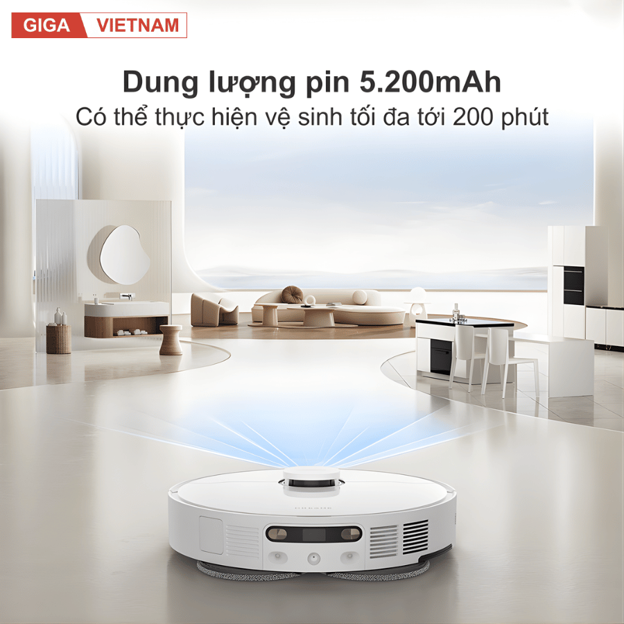 Dreame L30s Ultra - Robot Hút Bụi Lau Nhà 2026 tại Giga Việt Nam x Vua Nhà Bếp Đức 21