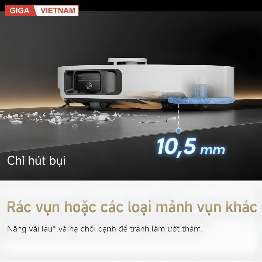 Dreame L40s Ultra - Robot Hút Bụi Lau Nhà 2026 tại Giga Việt Nam x Vua Nhà Bếp Đức 08