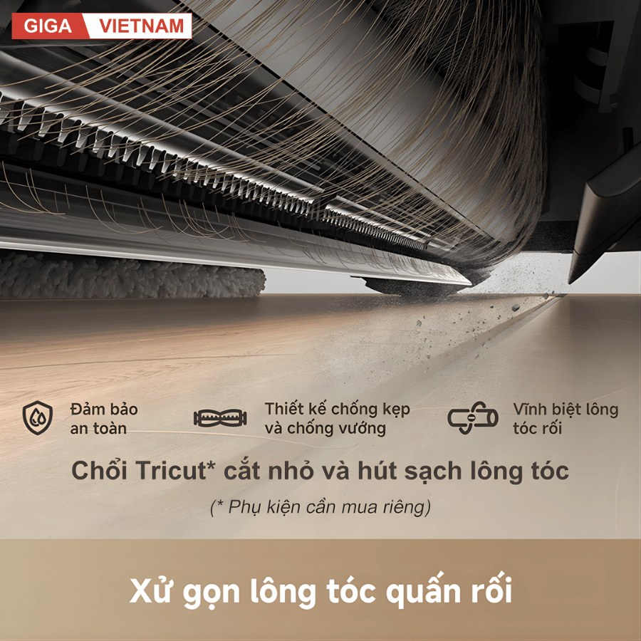 Dreame L50 Ultra CE - Robot Hút Bụi Lau Nhà 2026 tại Giga Việt Nam x Vua Nhà Bếp Đức 06