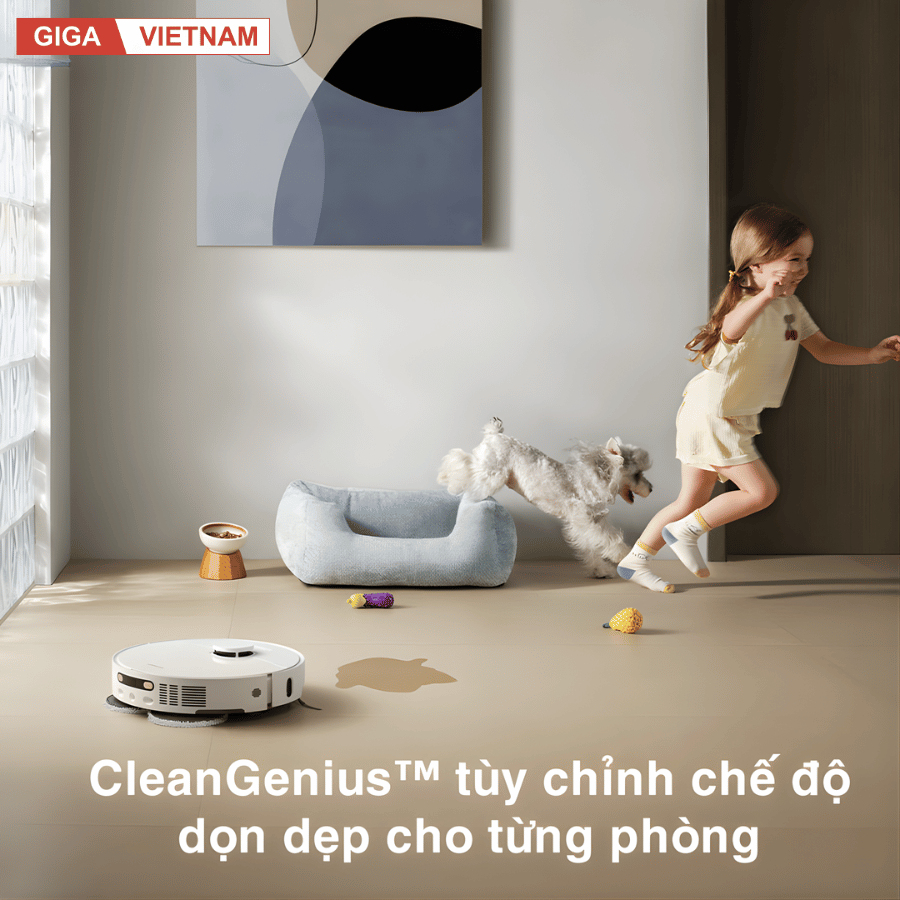 Dreame L50 Ultra CE - Robot Hút Bụi Lau Nhà 2026 tại Giga Việt Nam x Vua Nhà Bếp Đức 13