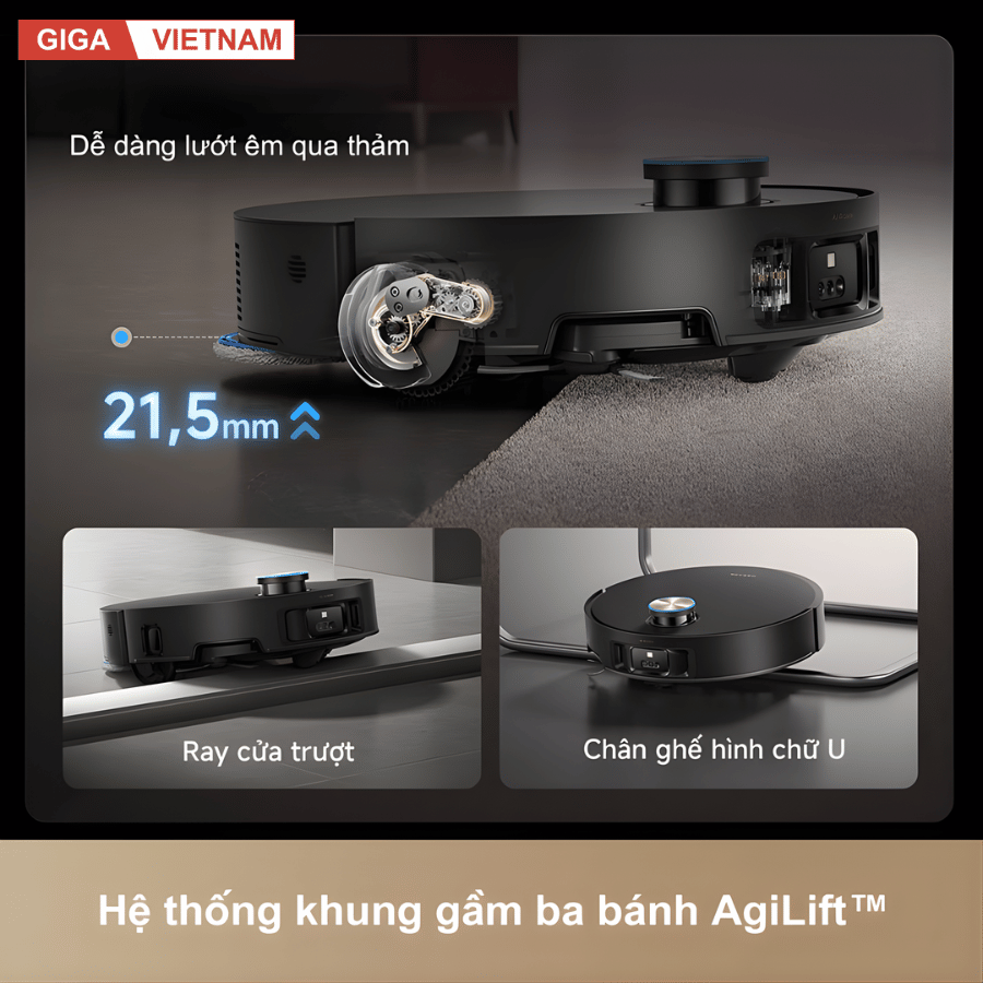 Dreame Matrix10 Ultra - Robot Hút Bụi Lau Nhà 2026 tại Giga Việt Nam x Vua Nhà Bếp Đức 09