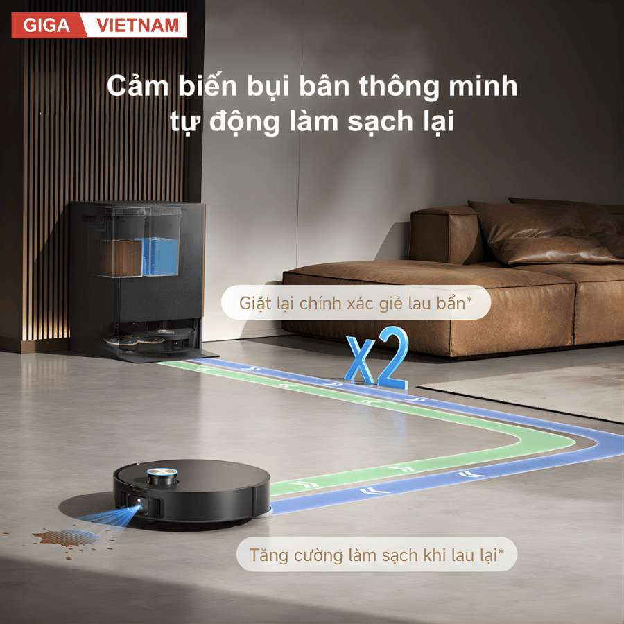 Dreame Matrix10 Ultra - Robot Hút Bụi Lau Nhà 2026 tại Giga Việt Nam x Vua Nhà Bếp Đức 13