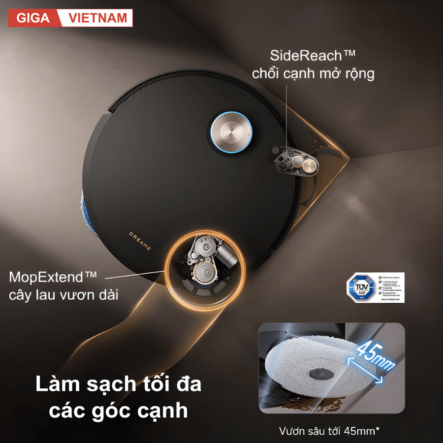 Dreame Matrix10 Ultra - Robot Hút Bụi Lau Nhà 2026 tại Giga Việt Nam x Vua Nhà Bếp Đức 19