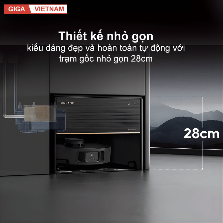 Dreame X40 Master - Robot Hút Bụi Lau Nhà 2026 tại Giga Việt Nam x Vua Nhà Bếp Đức 03