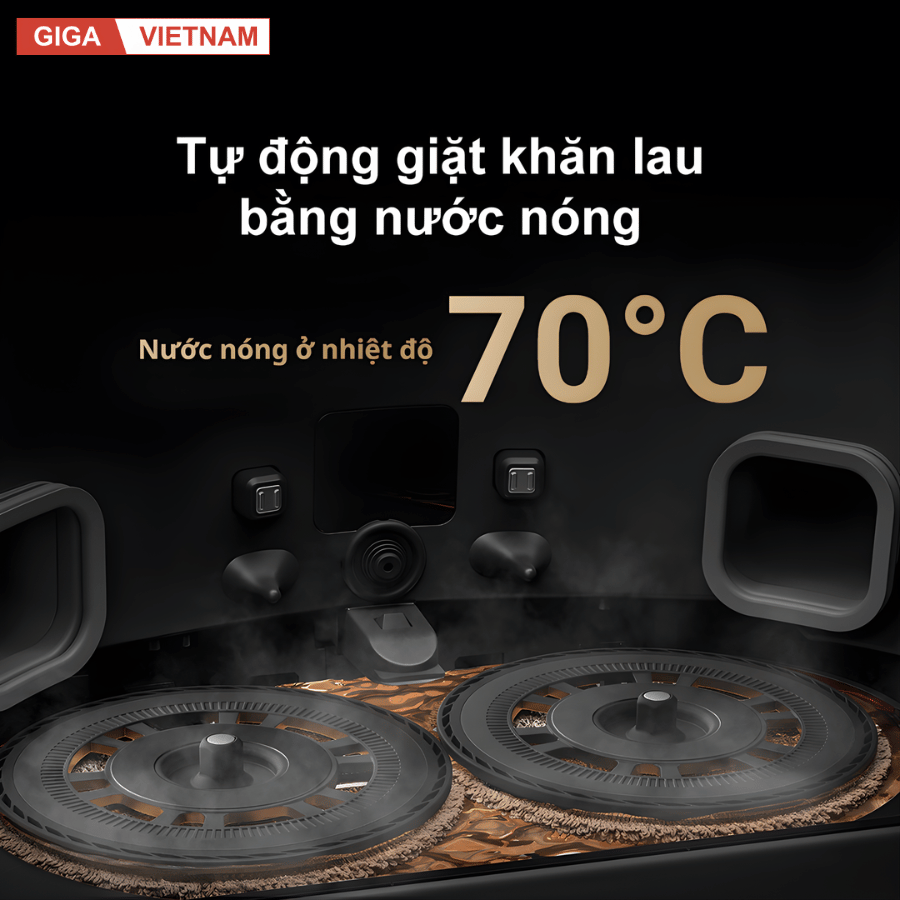 Dreame X40 Master - Robot Hút Bụi Lau Nhà 2026 tại Giga Việt Nam x Vua Nhà Bếp Đức 08