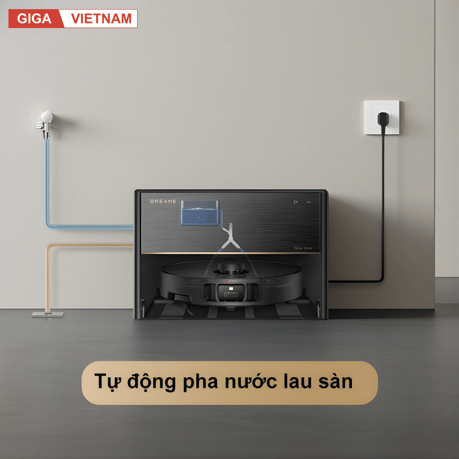 Dreame X40 Master - Robot Hút Bụi Lau Nhà 2026 tại Giga Việt Nam x Vua Nhà Bếp Đức 11