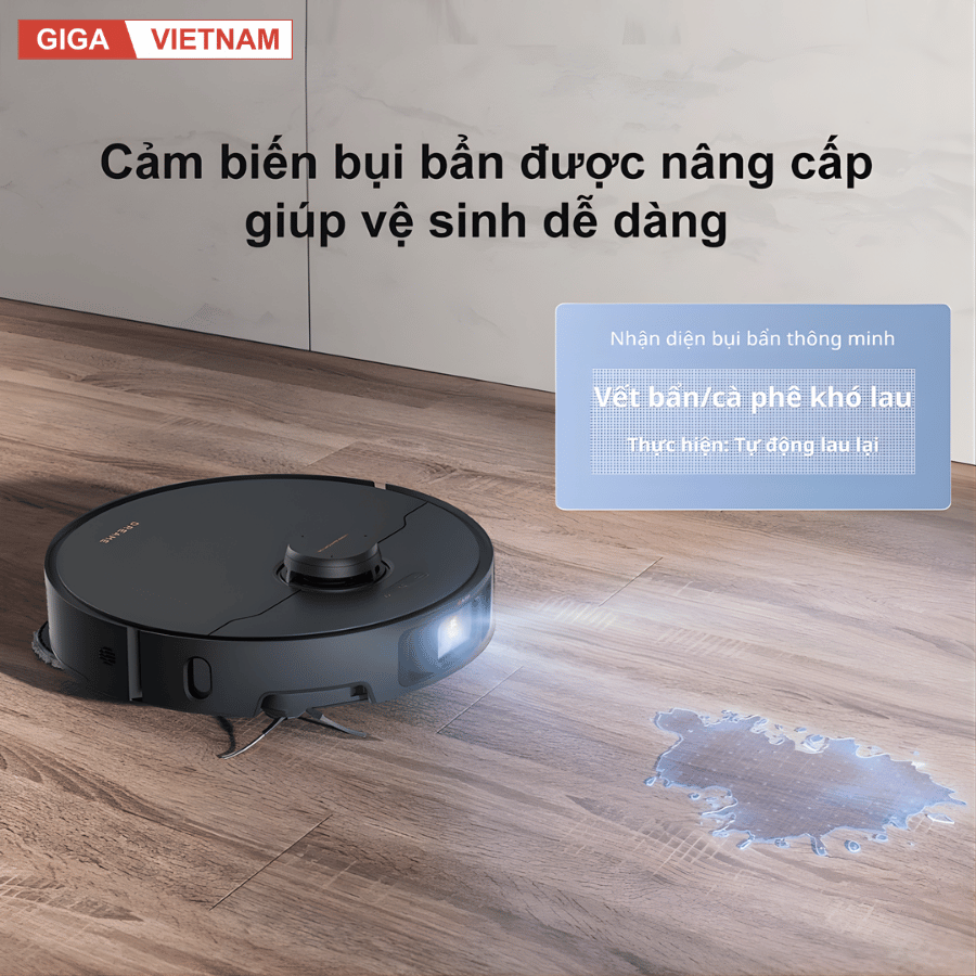 Dreame X40 Master - Robot Hút Bụi Lau Nhà 2026 tại Giga Việt Nam x Vua Nhà Bếp Đức 15