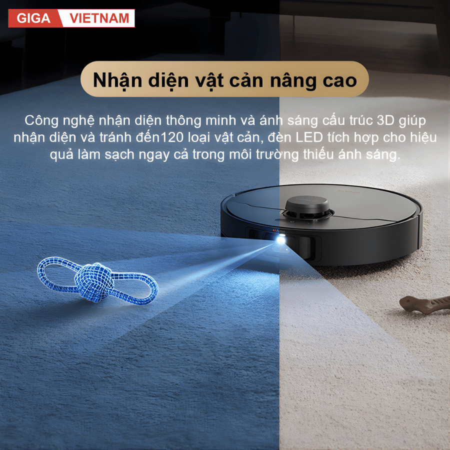 Dreame X40 Master - Robot Hút Bụi Lau Nhà 2026 tại Giga Việt Nam x Vua Nhà Bếp Đức 17