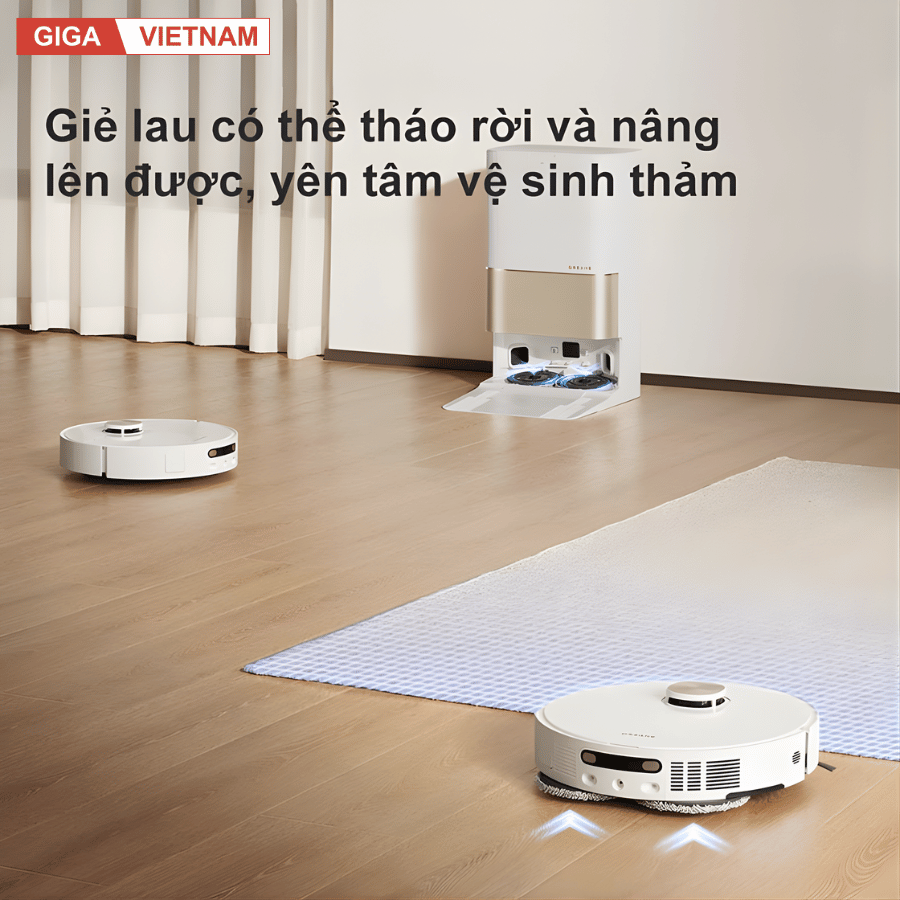 Dreame X40 Ultra - Robot Hút Bụi Lau Nhà 2026 tại Giga Việt Nam x Vua Nhà Bếp Đức 05