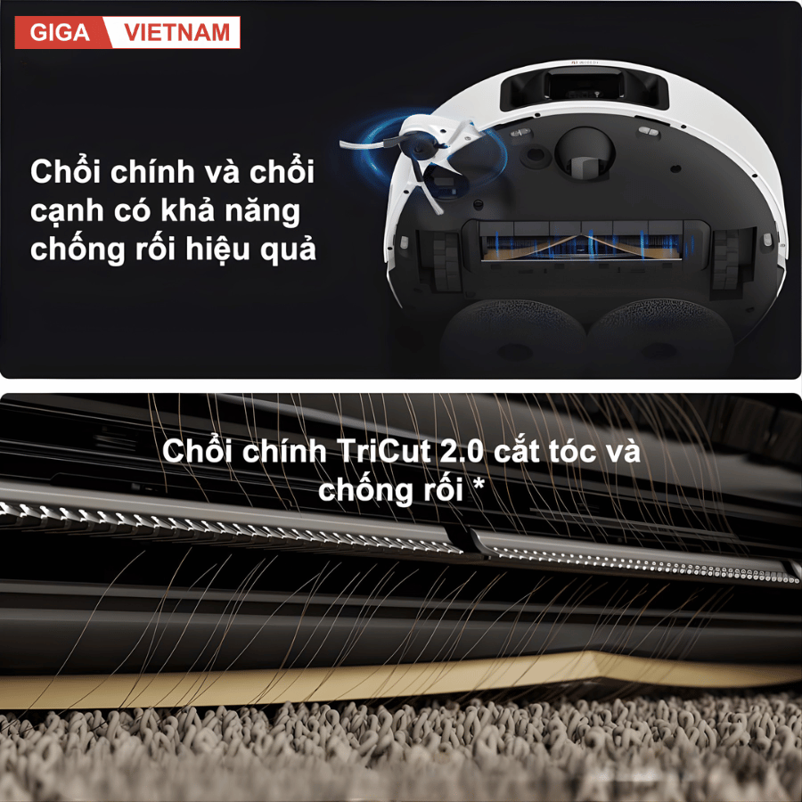 Dreame X40 Ultra - Robot Hút Bụi Lau Nhà 2026 tại Giga Việt Nam x Vua Nhà Bếp Đức 06