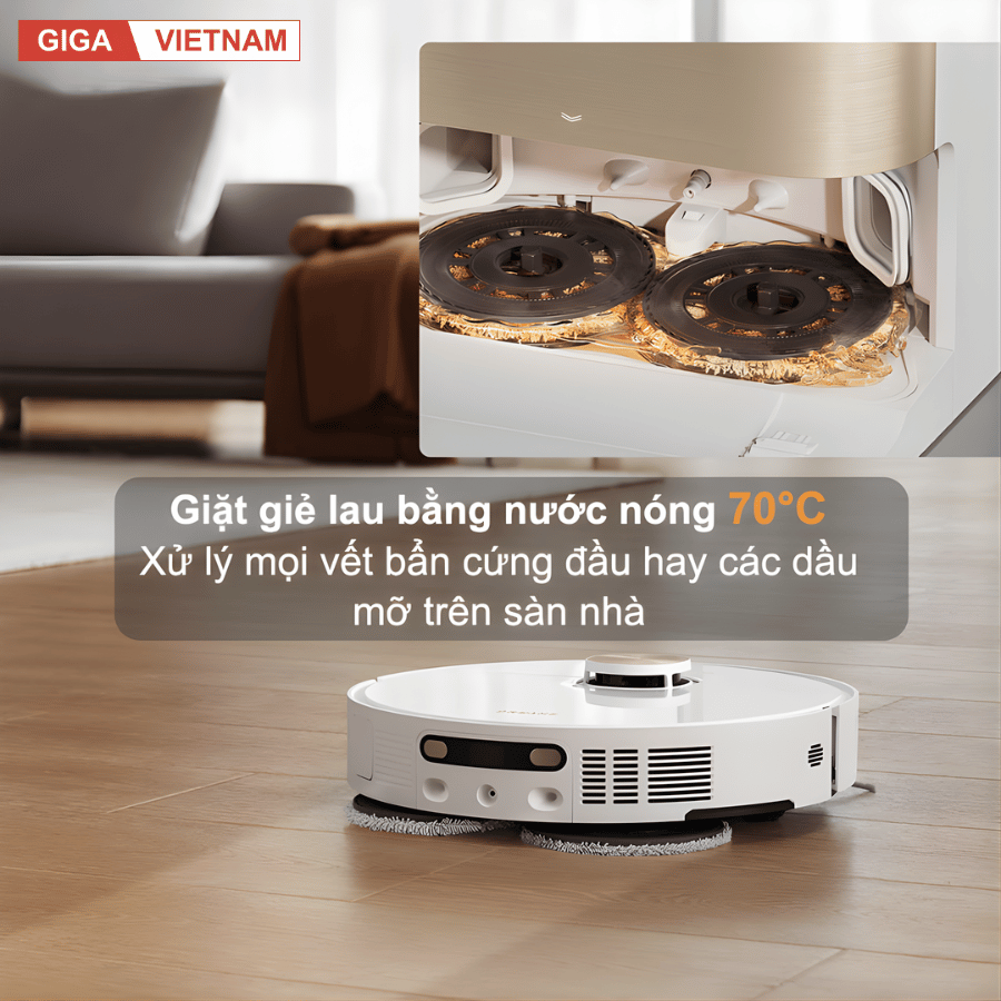 Dreame X40 Ultra - Robot Hút Bụi Lau Nhà 2026 tại Giga Việt Nam x Vua Nhà Bếp Đức 09