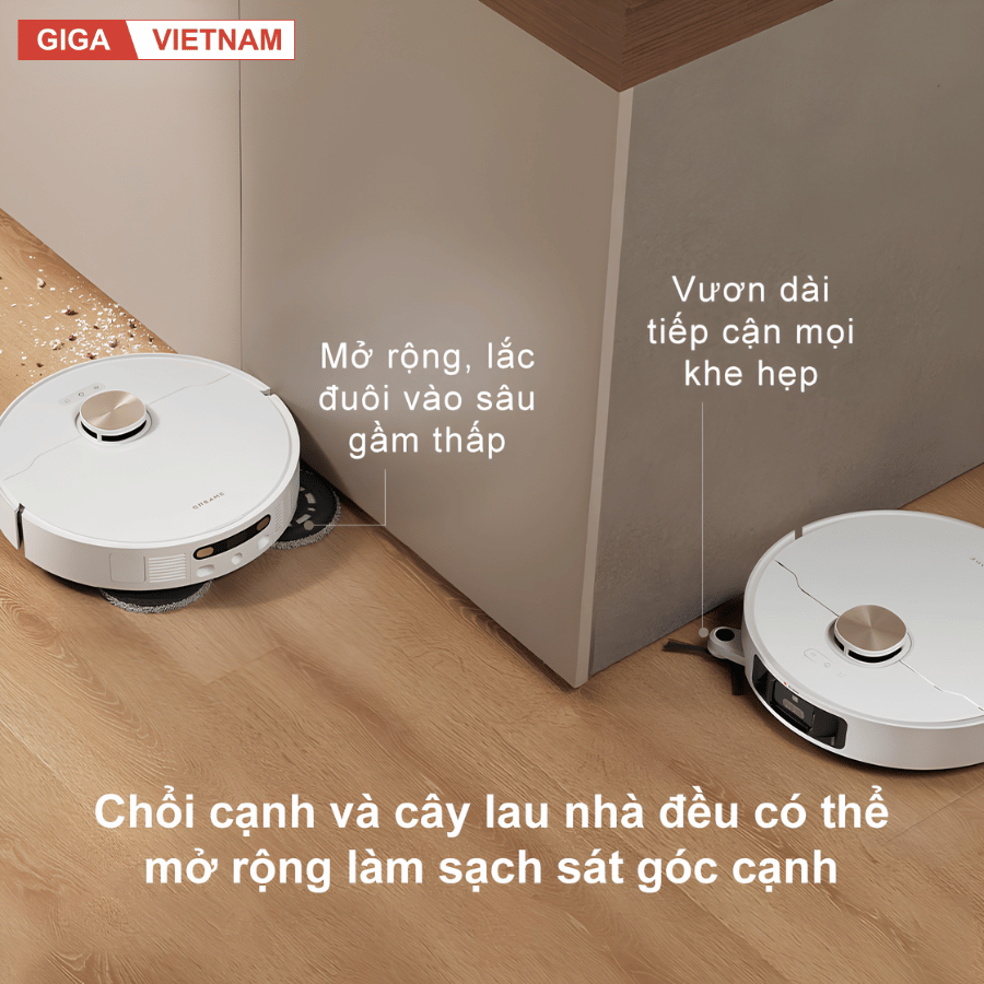 Dreame X40 Ultra - Robot Hút Bụi Lau Nhà 2026 tại Giga Việt Nam x Vua Nhà Bếp Đức 22