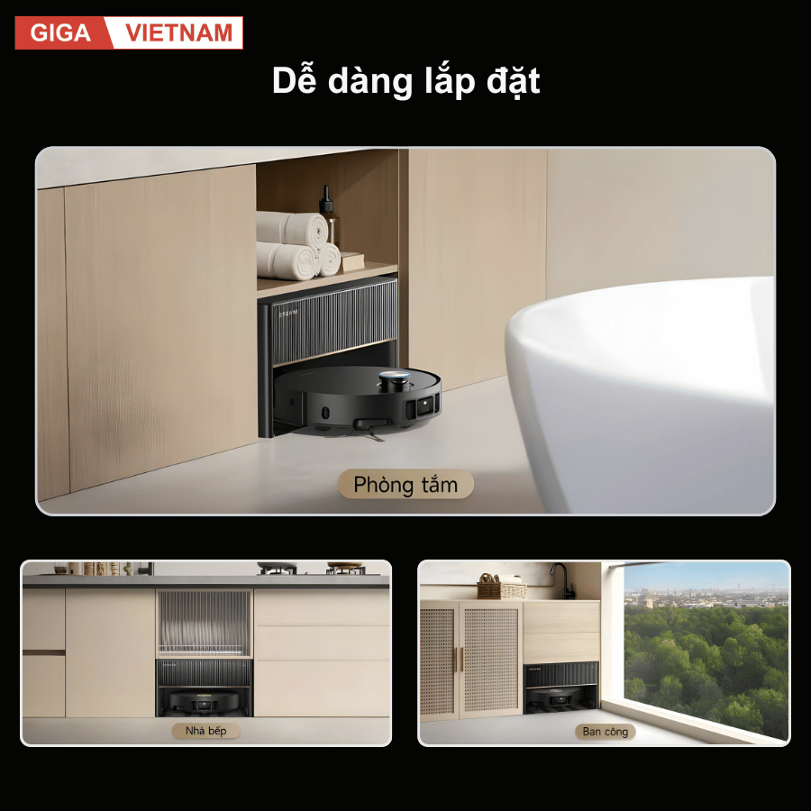 Dreame X50 Master - Robot Hút Bụi Lau Nhà 2026 tại Giga Việt Nam x Vua Nhà Bếp Đức 020