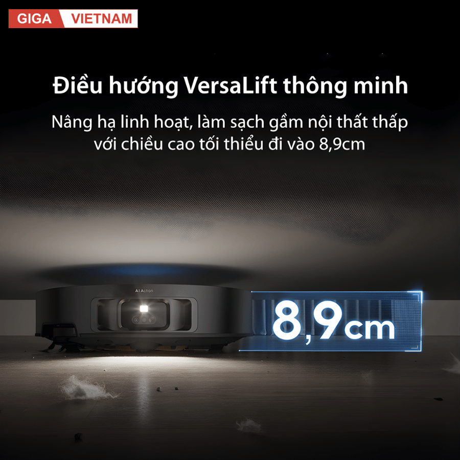 Dreame X50 Pro Ultra - Robot Hút Bụi Lau Nhà 2026 tại Giga Việt Nam x Vua Nhà Bếp Đức 08