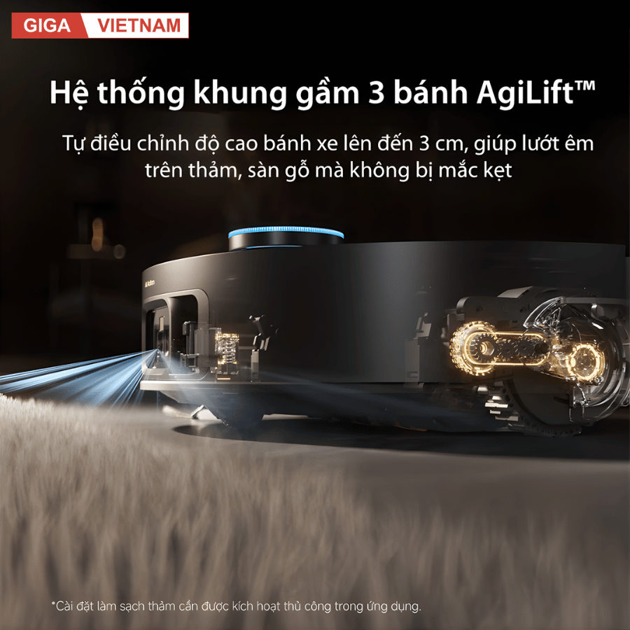 Dreame X50 Pro Ultra - Robot Hút Bụi Lau Nhà 2026 tại Giga Việt Nam x Vua Nhà Bếp Đức 05