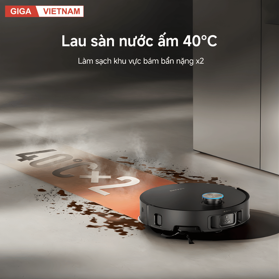 Dreame X50 Pro Ultra - Robot Hút Bụi Lau Nhà 2026 tại Giga Việt Nam x Vua Nhà Bếp Đức 10