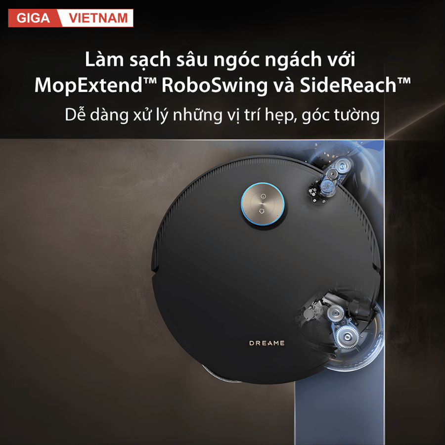 Dreame X50 Pro Ultra - Robot Hút Bụi Lau Nhà 2026 tại Giga Việt Nam x Vua Nhà Bếp Đức 11