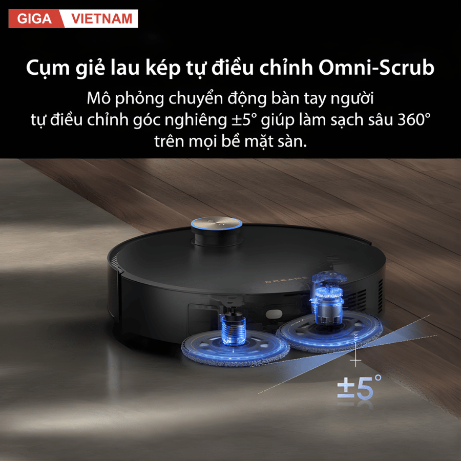 Dreame X50 Pro Ultra - Robot Hút Bụi Lau Nhà 2026 tại Giga Việt Nam x Vua Nhà Bếp Đức 12