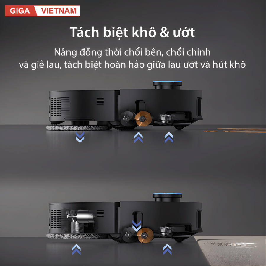 Dreame X50 Pro Ultra - Robot Hút Bụi Lau Nhà 2026 tại Giga Việt Nam x Vua Nhà Bếp Đức 13
