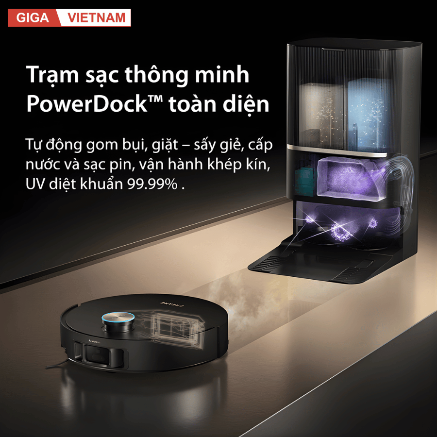 Dreame X50 Pro Ultra - Robot Hút Bụi Lau Nhà 2026 tại Giga Việt Nam x Vua Nhà Bếp Đức 14