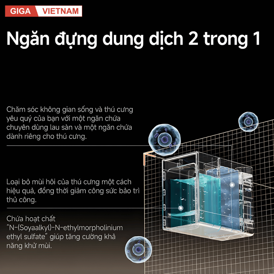 Dreame X50 Pro Ultra - Robot Hút Bụi Lau Nhà 2026 tại Giga Việt Nam x Vua Nhà Bếp Đức 19