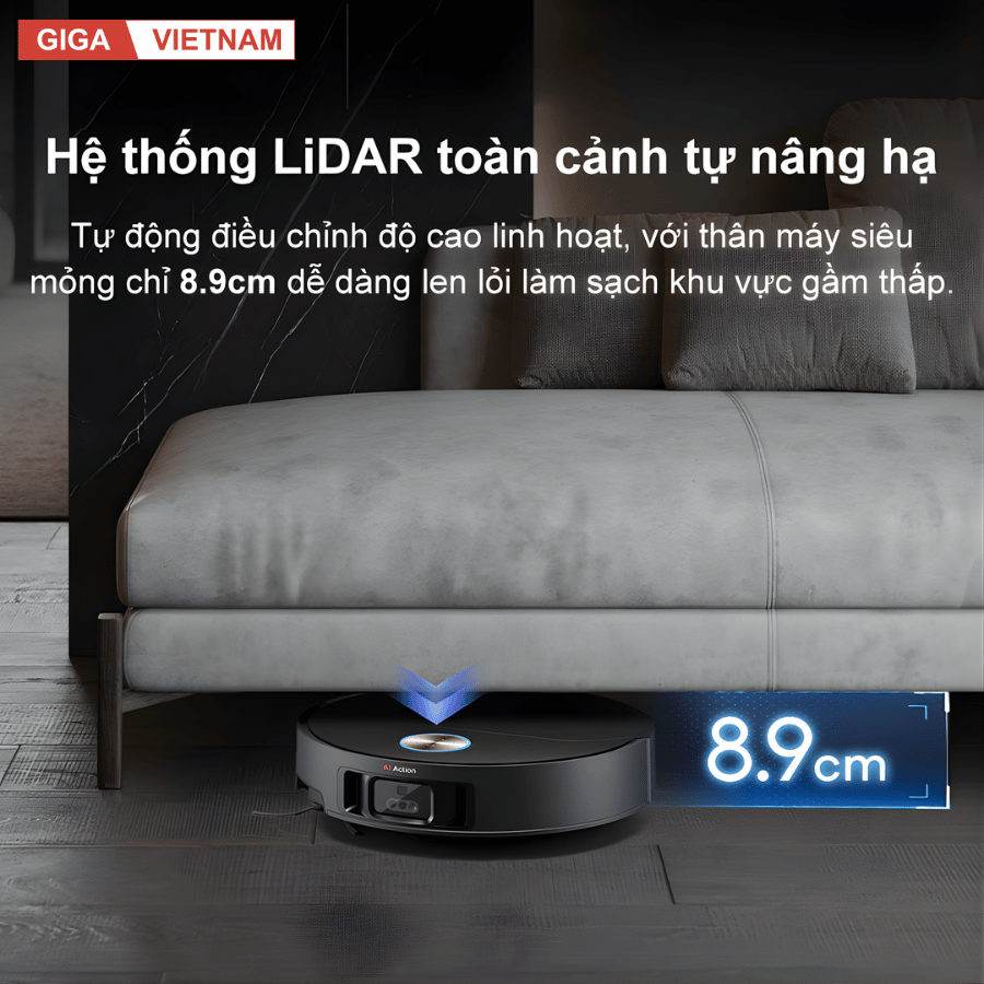 Dreame X50 Ultra - Robot Hút Bụi Lau Nhà 2026 tại Giga Việt Nam x Vua Nhà Bếp Đức 04