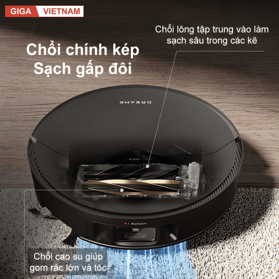 Dreame X50 Ultra - Robot Hút Bụi Lau Nhà 2026 tại Giga Việt Nam x Vua Nhà Bếp Đức 07