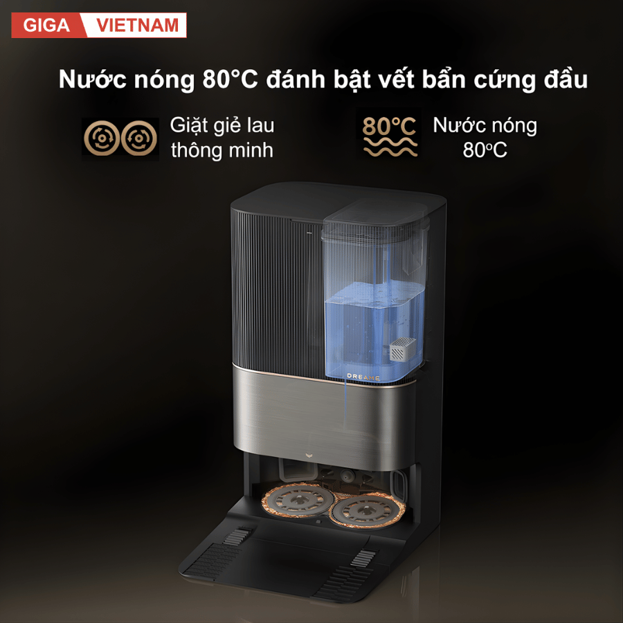 Dreame X50 Ultra - Robot Hút Bụi Lau Nhà 2026 tại Giga Việt Nam x Vua Nhà Bếp Đức 09