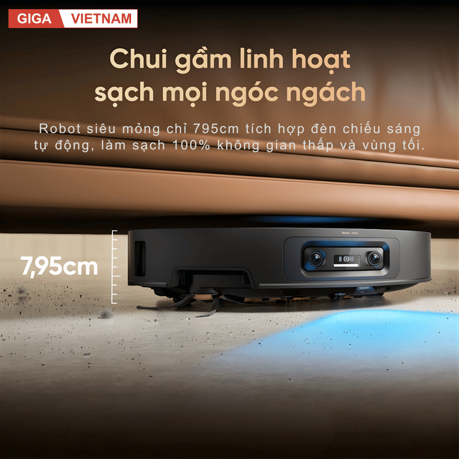 Dreame X60 Master - Robot Hút Bụi Lau Nhà 2026 tại Giga Việt Nam x Vua Nhà Bếp Đức 05