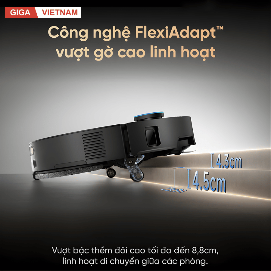 Dreame X60 Ultra - Robot Hút Bụi Lau Nhà 2026 tại Giga Việt Nam x Vua Nhà Bếp Đức 06