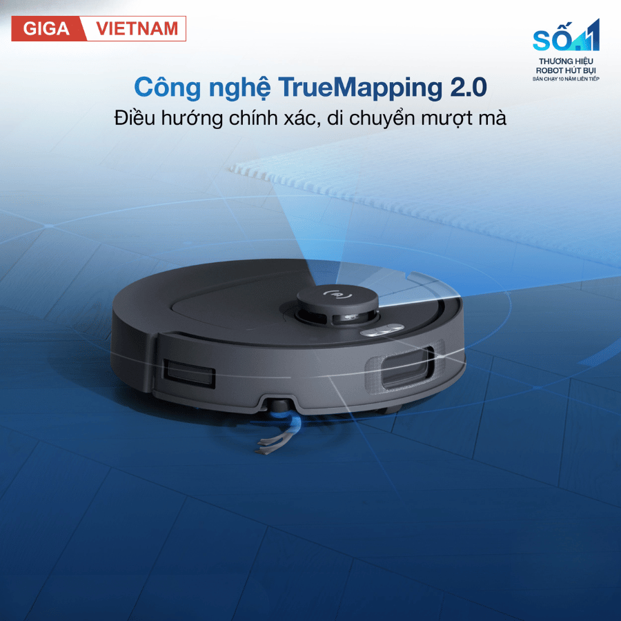 Ecovacs Deebot T30C Gen 2 - Robot Hút Bụi Lau Nhà 2026 tại Giga Việt Nam x Vua Nhà Bếp Đức 013