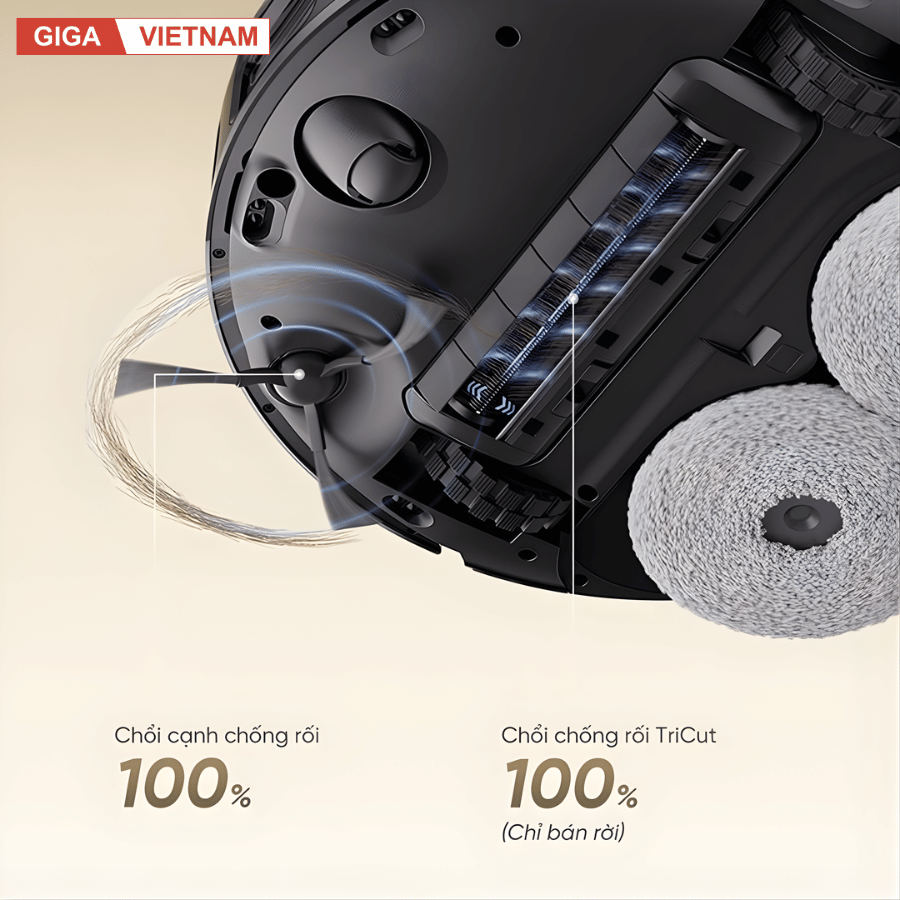 Dreame D30 Ultra CE - Robot Hút Bụi Lau Sàn 2026 tại Giga Việt Nam x Vua Nhà Bếp Đức 09
