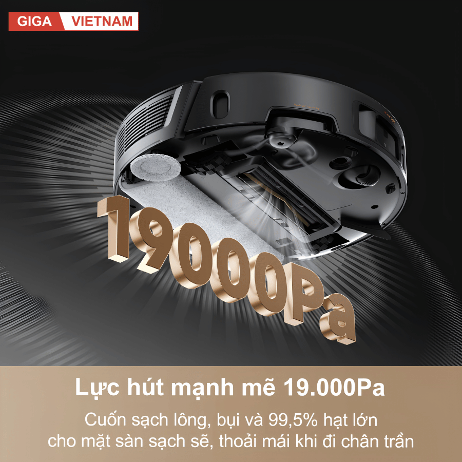 Mova Z50 Ultra  - Robot Hút Bụi Lau Sàn 2026 tại Giga Việt Nam x Vua Nhà Bếp Đức 10