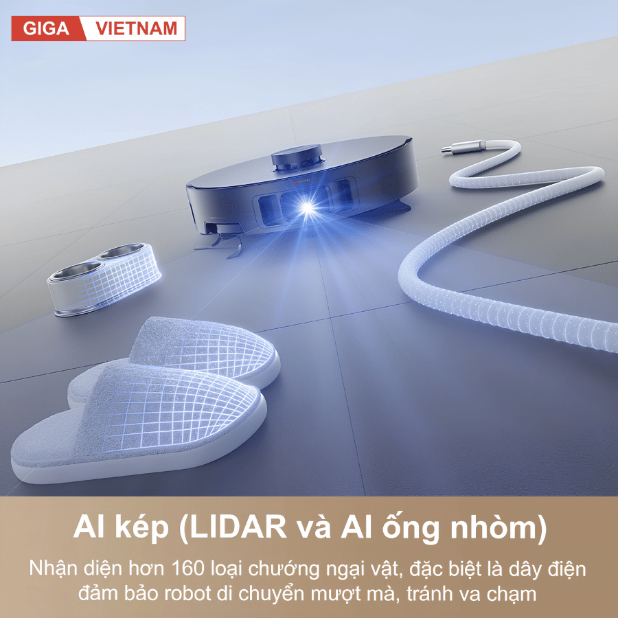 Mova Z50 Ultra  - Robot Hút Bụi Lau Sàn 2026 tại Giga Việt Nam x Vua Nhà Bếp Đức 15