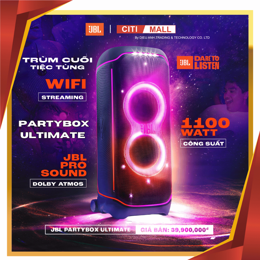 JBL PartyBox Ultimate - Loa Bluetooth Cao Cấp 2026
