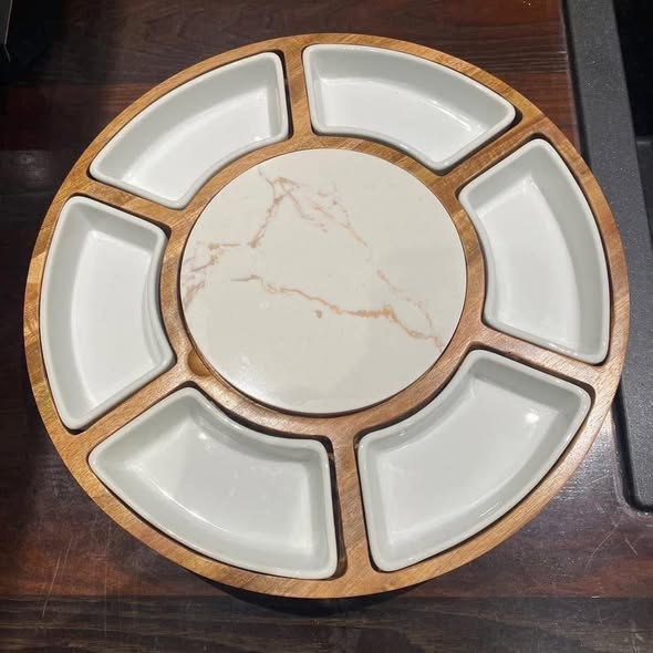 Khay phục vụ đế xoay WEDGE nội địa Đức 35cm