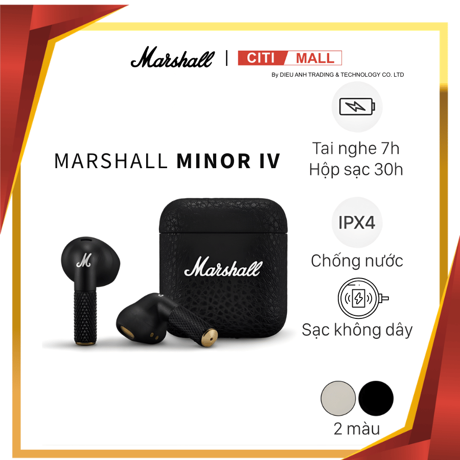 Marshall Minor IV - Siêu Phẩm Tai Nghe Thông Minh 2026 tại Vua Nhà Bếp Đức 01
