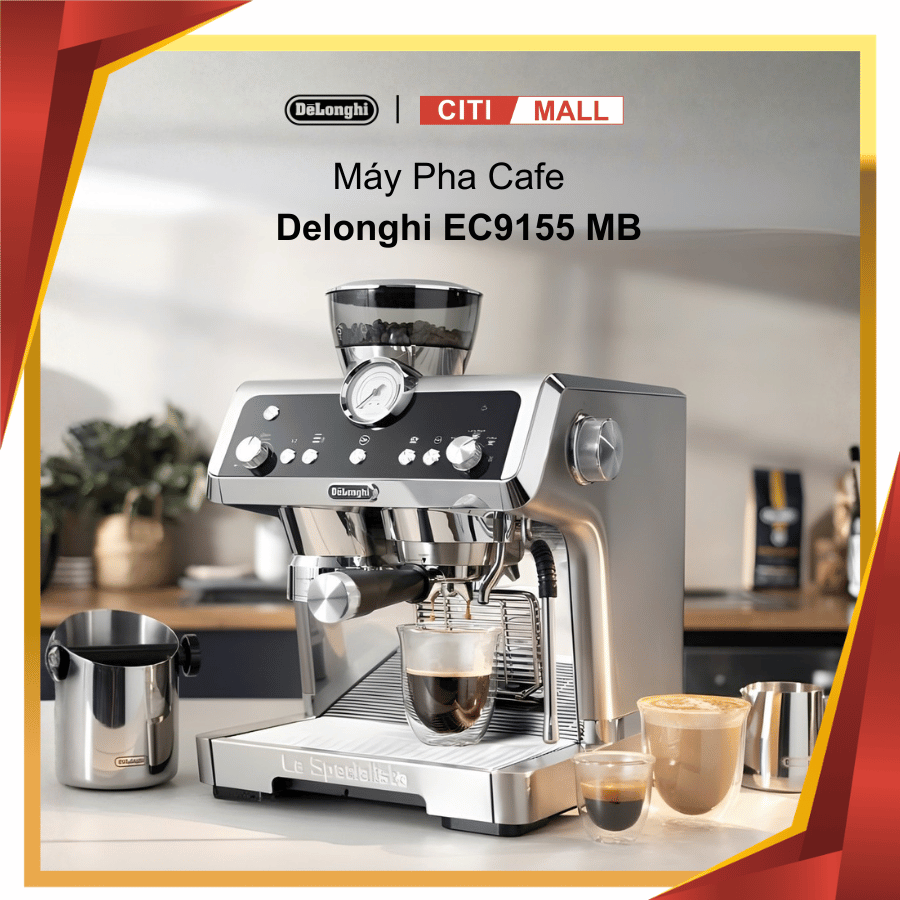DeLonghi EC9355.M - Máy Pha Cà Phê DeLonghi 2026