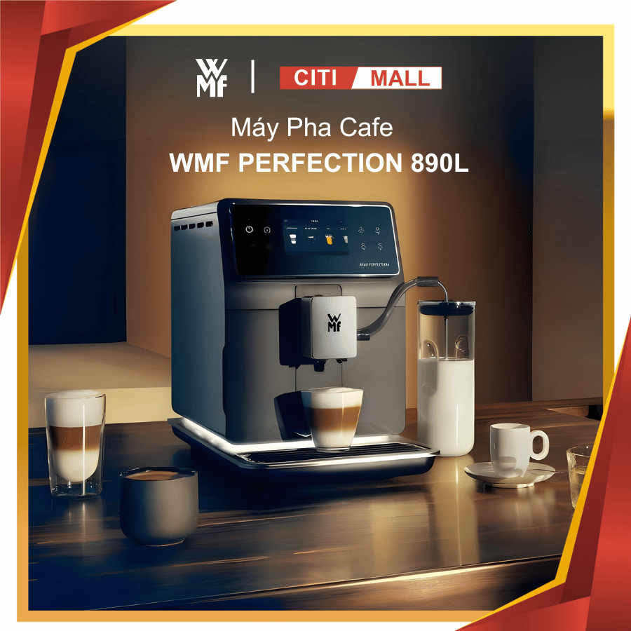 WMF Perfection 890L CP855815 - Máy Pha Cà Phê WMF 2026