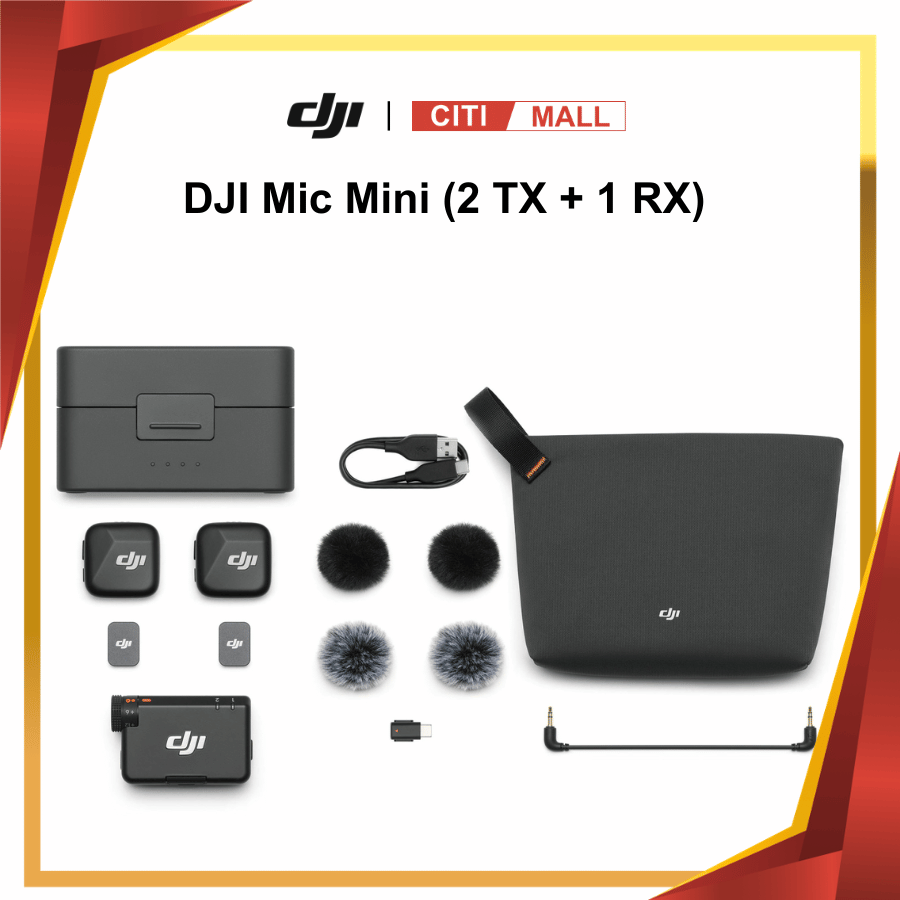DJI Mic Mini - Micro Không Dây Thế Hệ Mới 2026