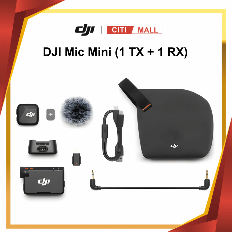 DJI Mic Mini - Micro Không Dây Thế Hệ Mới 2026 tại Vua Nhà Bếp Đức 01