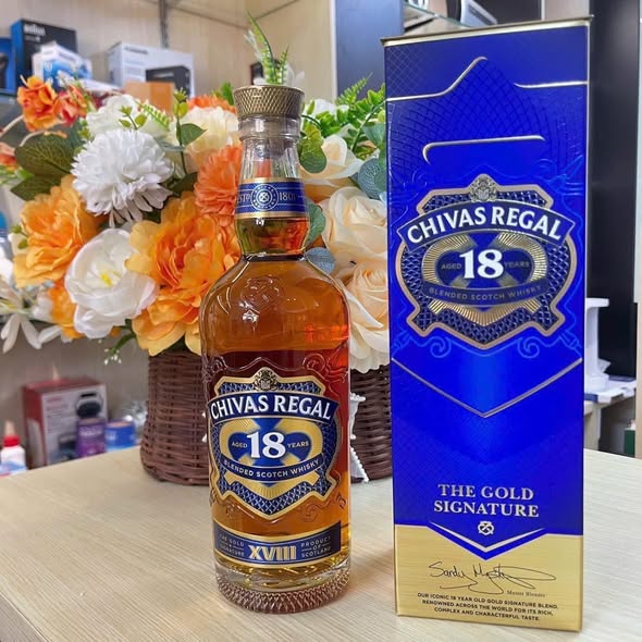 CHIVAS 18 dành cho thị trường Đức- ĐẲNG CẤP ĐẾN GIỌT CUỐI CÙNG (700ml)