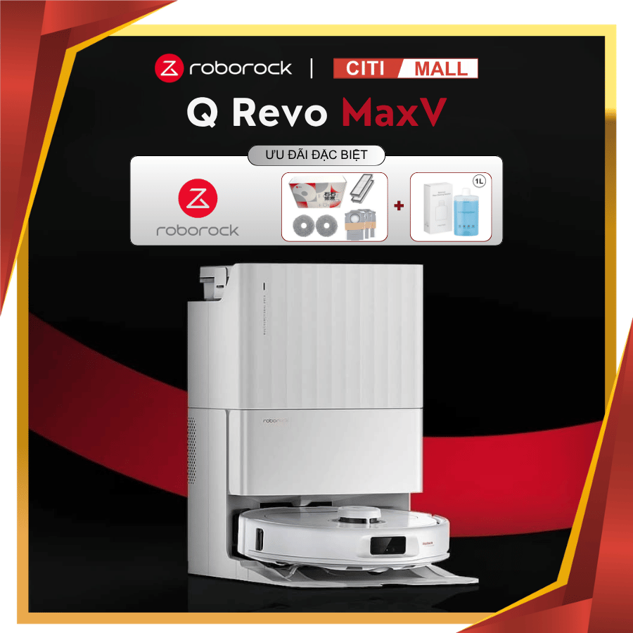 Roborock Q Revo MaxV - Robot Hút Bụi Lau Nhà Roborock 2026
